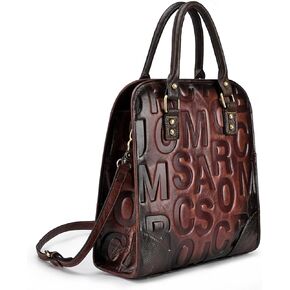 Crossbody Bags Women, Leather Purse And Handbag Large Capacity Big Travel Shopping Bag (Red)