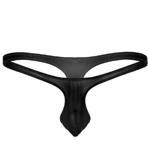 iiniim Men's Pouch G-String Underwear Sexy Mesh Low Waistline Thong Panties in Kuwait