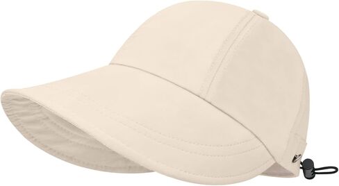 Yonchic Wide Brim Sun Visor, Summer Lightweight Hats for Women, Dry Foldable Travel Hat with Mask Hanging Buckle in Saudi Arabia
