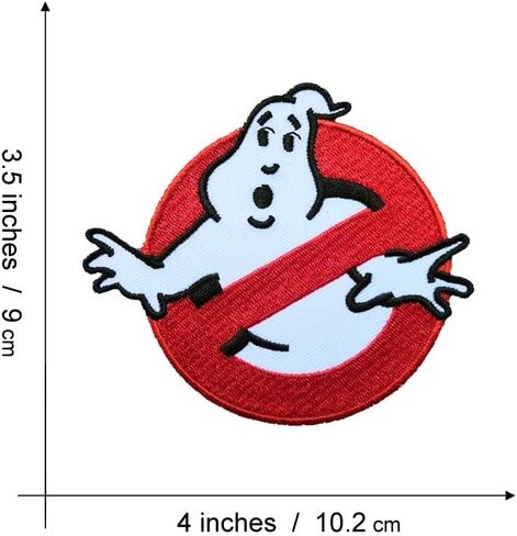 KLORIZ Ghostbuster Spengler Tag Name Set Iron on Patch Halloween Cosplay Applique Accessories Gift for Kids (Spengler) in Saudi Arabia