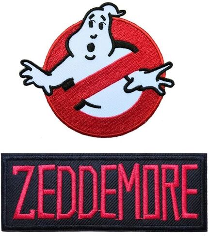 KLORIZ Ghostbuster Spengler Tag Name Set Iron on Patch Halloween Cosplay Applique Accessories Gift for Kids (Spengler) in Saudi Arabia