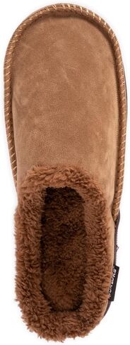 MUK LUKS Men's Faux Suede Clog Slipper in Saudi Arabia
