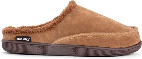 MUK LUKS Men's Faux Suede Clog Slipper in Saudi Arabia