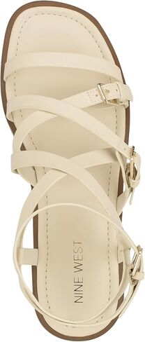 Nine West Women's Rulen Flat Sandal in Saudi Arabia