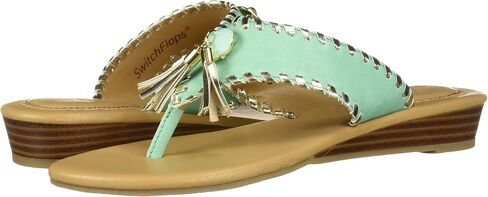 LINDSAY PHILLIPS Women's Thong Wedge Sandal in Saudi Arabia