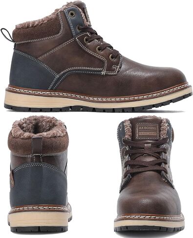 AX BOXING أحذية نسائية من الجلد في الهواء الطلق مضادة للانزلاق الكاحل المشي لمسافات طويلة in Kuwait