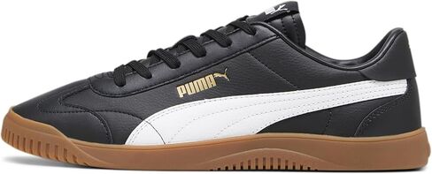 PUMA Men's Club 5V5 Sneaker, Black White Gold, 9.5 in Saudi Arabia