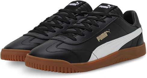 PUMA Men's Club 5V5 Sneaker, Black White Gold, 9.5 in Saudi Arabia