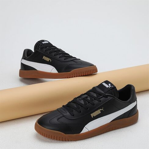 PUMA Men's Club 5V5 Sneaker, Black White Gold, 9.5 in Saudi Arabia