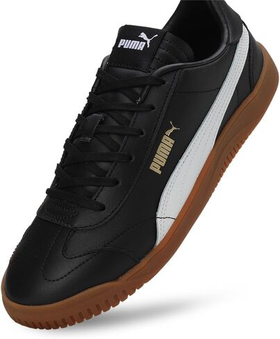 PUMA Men's Club 5V5 Sneaker, Black White Gold, 9.5 in Saudi Arabia