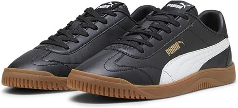 PUMA Men's Club 5V5 Sneaker, Black White Gold, 9.5 in Saudi Arabia