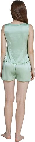 LEPTON (Tank TOP ONLY) Silk Camisoles for Women Tank Tops Ladies Girls Summer Cool Soft in Saudi Arabia
