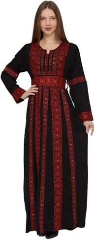ARAB ATEEK For Womens Abayas Embroidered Thobe For Women Abayas For All Occasions Holidays & Celebrations Embroidered Detail in Saudi Arabia