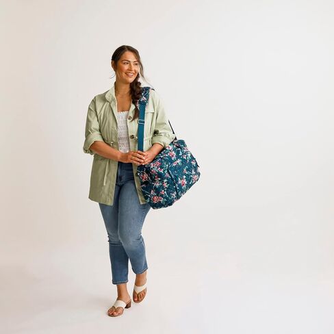 Vera Bradley Women's Cotton Grand Weekender Travel Bag in Saudi Arabia