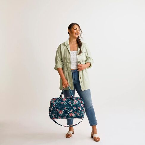 Vera Bradley Women's Cotton Grand Weekender Travel Bag in Saudi Arabia