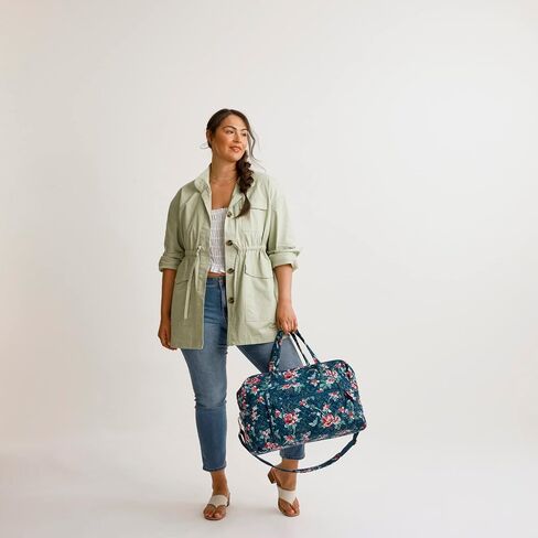 Vera Bradley Women's Cotton Grand Weekender Travel Bag in Saudi Arabia