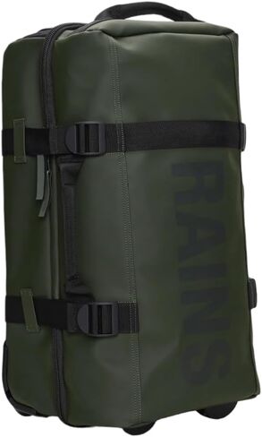 RAINS Textile Trolley Cabin Bag W3 Art 13460 Green, Green, Green in Saudi Arabia