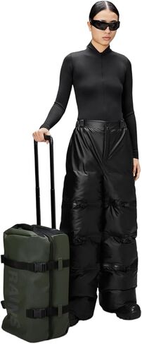RAINS Textile Trolley Cabin Bag W3 Art 13460 Green, Green, Green in Saudi Arabia