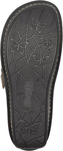 Alegria Women's Brigid Leather Moc Toe Open Back Clog With Heel Cup in Saudi Arabia
