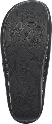 Alegria Women's Brigid Leather Moc Toe Open Back Clog With Heel Cup in Saudi Arabia