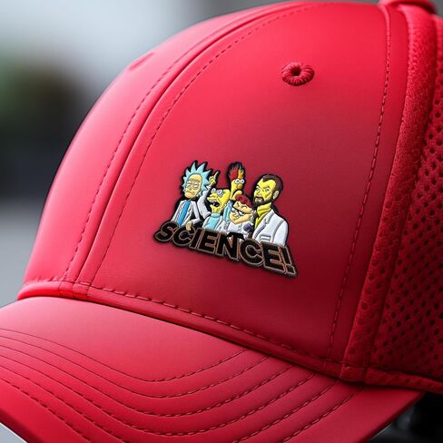 Festi Daze Men of Science Enamel Pin | Show your Love for Science and Pop Culture Cartoons | Funny Enamel Pins Science Gifts | Cool Pins for Science Nerds | Science Pins for Backpacks, Hats & More in Saudi Arabia