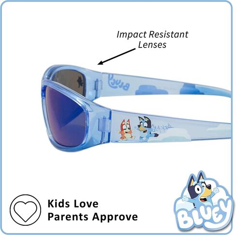 نظارات شمسية من صن ستاتشيز أركيد بلوي وبينجو للأطفال | الأشعة فوق البنفسجية 400 | مقاس واحد يناسب معظم الأطفال | أركيد in Kuwait