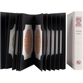 Ishihara Test Chart Books for Color Deficiency 24 Plates.