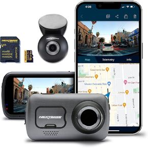 Nextbase 622GW Front and Rear Dash Cam True 4K 30fps Ultra High-Definition Automatic Recording in Car Camera - Wi-Fi GPS Bluetooth Alexa Enabled - Bluetooth - Parking Mode - Night Vision… in Kuwait