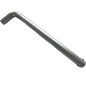 Weight Stack Pin L Shaped Handle Weight Loading Pin Replacement M10 Universal Weight Machine Pin for Exercise Equipment