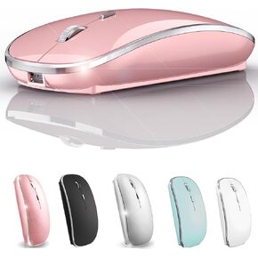 Bluetooth Mouse for MacBook Pro MacBook Air MacBook Laptop Mac iMac Desktop Computer Chromebook Win7/8/10/11 PC HP Dell Laptop