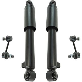 TRQ Rear Suspension Kit Shock Absorber Sway Bar Stabilizer Link Compatible with 2007-2012 Hyundai Santa Fe Veracruz 2011-2013 Kia Sorento
