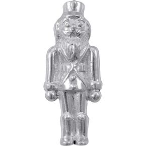 Mariposa Nutcracker Handcrafted Napkin Weight, One SIze, Silver