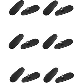 6 Pairs Replacement Nose Pads Nose Pieces for Oakley Tincup OX3184|Conductor 6 OO4106|Deadbolt OO6046 Sunglasses
