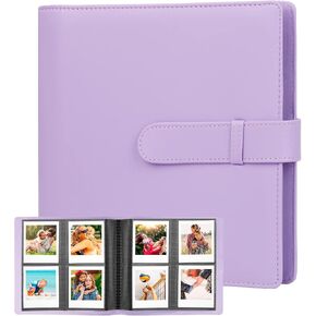 192 Pockets Photo Album for Fujifilm Instax Square SQ1 SQ6 SQ10 SQ20 Instant Camera, Fujifilm Instax SP-3 Mobile Printer, Extra Large Picture Albums for Fujifilm Instax Square Instant Film (White)
