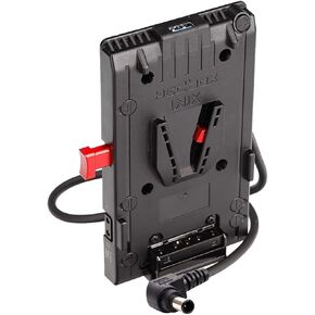HEDBOX Unix-DC - V-Mount Battery Adapter Plate, 3X D-Tap & USB, Regulated 12V/50W Power Out Cable - Male DC Plug in Kuwait