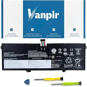 Vanpir L14M3P21 Laptop Battery 11.1V 45Wh 4050mAh Replacement for Lenovo IdeaPad 310S 320S 500S 510S 520S Edge 2-1580 Flex 3 1470 1480 Flex 4 1570 1580 Series L14L3P21 L14M2P21 L14L2P21 L15M3PB0