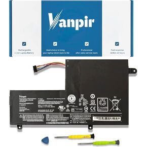 L14M3P21 Laptop Battery 11.1V 45Wh 4050mAh Replacement for Lenovo IdeaPad 310S 320S 500S 510S 520S Edge 2-1580 Flex 3 1470 1480 Flex 4 1570 1580 Series L14L3P21 L14M2P21 L14L2P21 L15M3PB0 in Kuwait