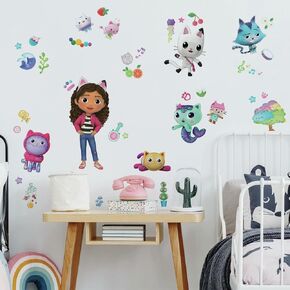RoomMates DreamWorks Gabby's Dollhouse Character Giant Wall Decals
