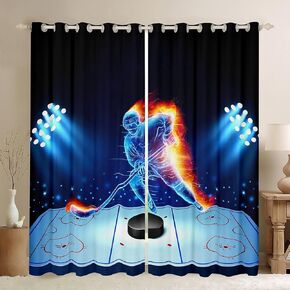 Manfei War Theme Window Curtains Aircraft Tanks Window Drapes for Kids Boy Room Decor, Retro Army Green Airplane Tanks Window Treatments Grommet Top 2 Panel Set Bedroom Curtains, 52Wx63L inch
