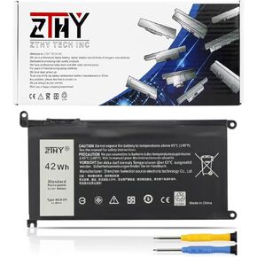 ZTHY 51KD7 Laptop Battery Replacement for Dell Chromebook 11 3100 3180 3189 5190 3181 2-in-1 Series P28T001 Y07HK FY8XM 0FY8XM 11.4V 42Wh 3-Cell 3500mAh
