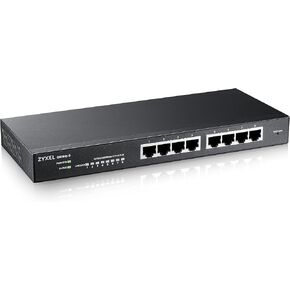 محول كهربي بتقنية جيجابت إيثرنت NebulaFlex 48 منفذ | 4X RJ-45/SFP | معدن | عمر محدود [GS1920-48v2] من زيكسيل