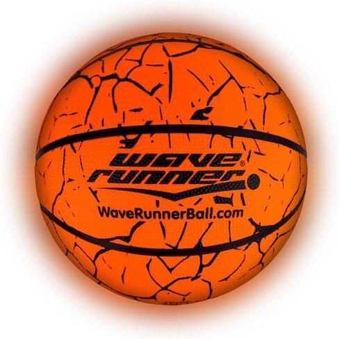 كرة السلة Wave Runner المتوهجة في الظلام - الحجم الرسمي 7 ألعاب مضيئة لألعاب الكرة الليلية، حجم التنظيم، تفعيل الصنبور - هدايا كرة السلة المتوهجة المثالية ولعبة كرة السلة لجميع الأعمار in Kuwait