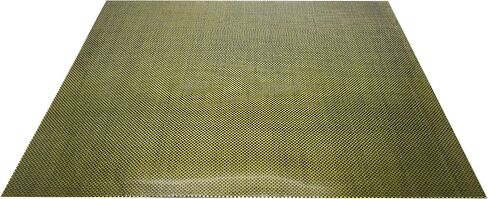 500x400x0.3mm 3k Carbon Fiber/Aramid Combination Veneer Sheet Panel Gloss (Twill Weave) in Saudi Arabia