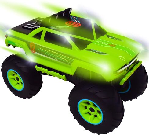 Sunny Days Entertainment Monster Truck – Lights & Sounds Motorized Orange Vehicle in Saudi Arabia