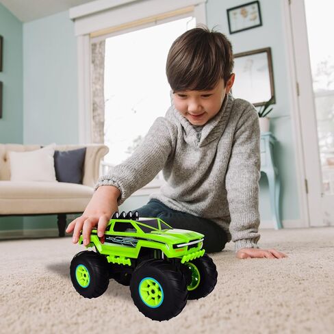 Sunny Days Entertainment Monster Truck – Lights & Sounds Motorized Orange Vehicle in Saudi Arabia