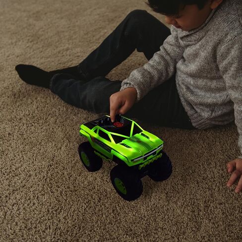 Sunny Days Entertainment Monster Truck – Lights & Sounds Motorized Orange Vehicle in Saudi Arabia