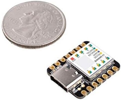 Seeed Studio XIAO SAMD21 أصغر متحكم Arduino يعتمد على SAMD21n مع واجهات غنية للأجهزة القابلة للارتداء، متوافق مع Arduino IDE بنسبة 100%، مصمم للمشاريع التي تحتاج إلى Arduino Micro، 3 قطع. in Kuwait