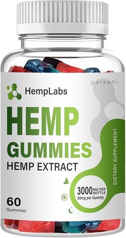 Hemp Labs Gummies - Hemp Labs Hemp Gummies (Single, 60 Gummies) in Saudi Arabia