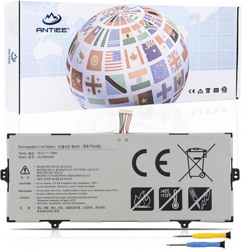 استبدال بطارية ANTIEE AA-PBZN8NP لجهاز Samsung Series 7 Notebook Np-700 Np-700z Np700Z7C NP700Z5A NP700Z5B NP700Z5C NP700Z5AH NP700Z7A NP700Z5CH NP770Z7E Series BA43-00318A P42GL5-01-N01 1 588-3366 in Saudi Arabia