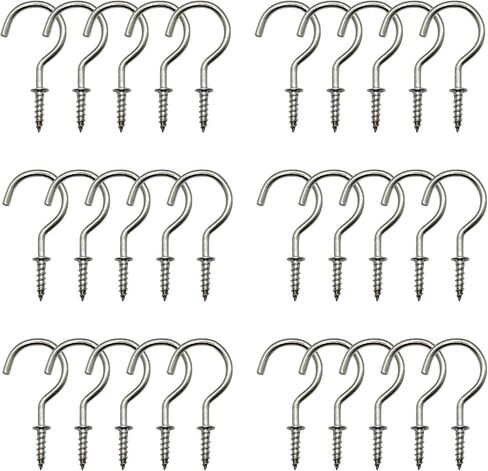 خطافات لولبية، خطافات أكواب من الفولاذ الكربوني، خطافات سقف لولبية، خطافات جدارية لتعليق كوب الشاي، مفتاح الاستخدام الداخلي والخارجي in Kuwait